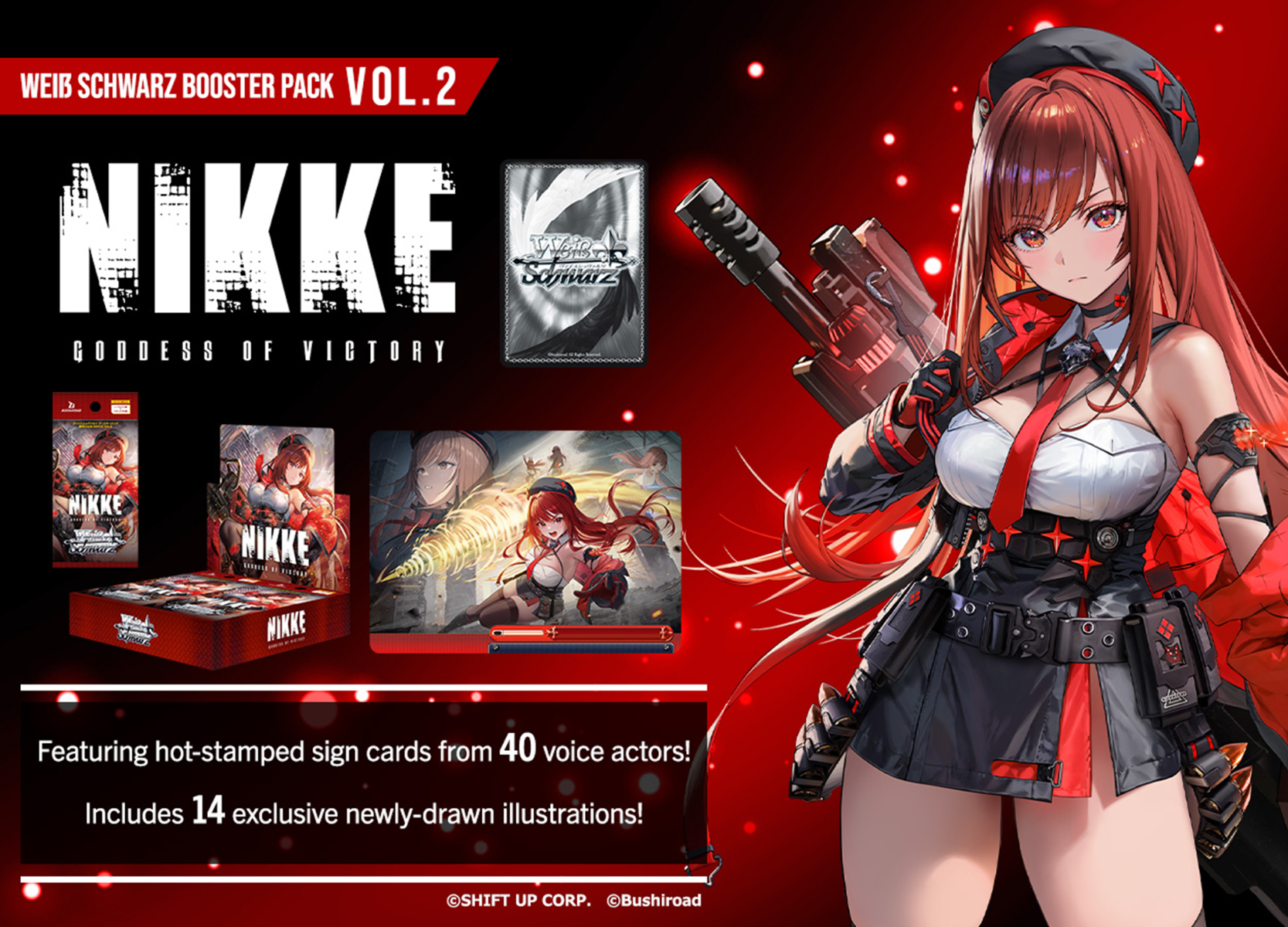 [Preorder] Weiß Schwarz (English Edition) Booster Pack: GODDESS OF VICTORY: NIKKE Vol.2