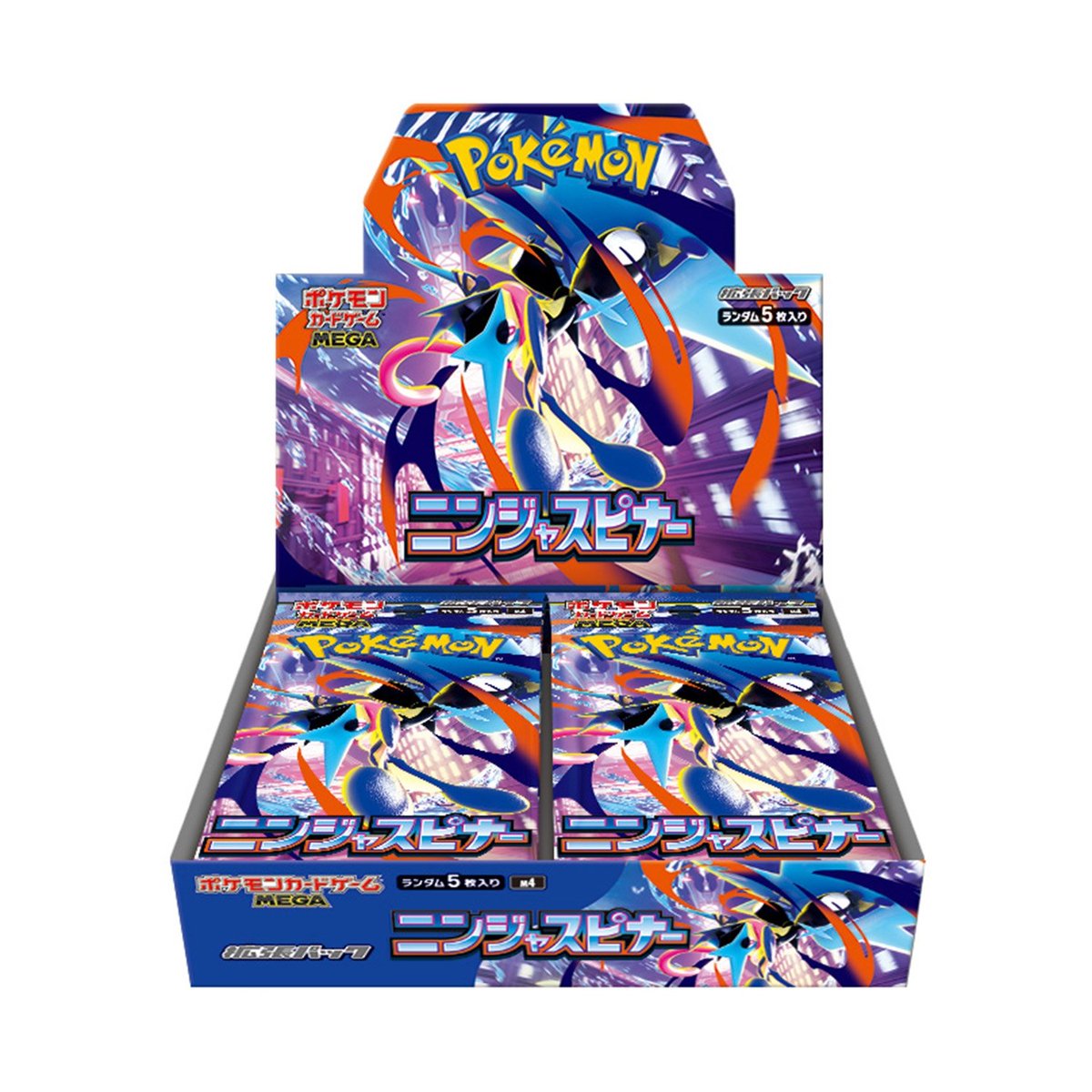 [Pre-order] Ninja Spinner Japanese Pokemon Card M4 Booster Box