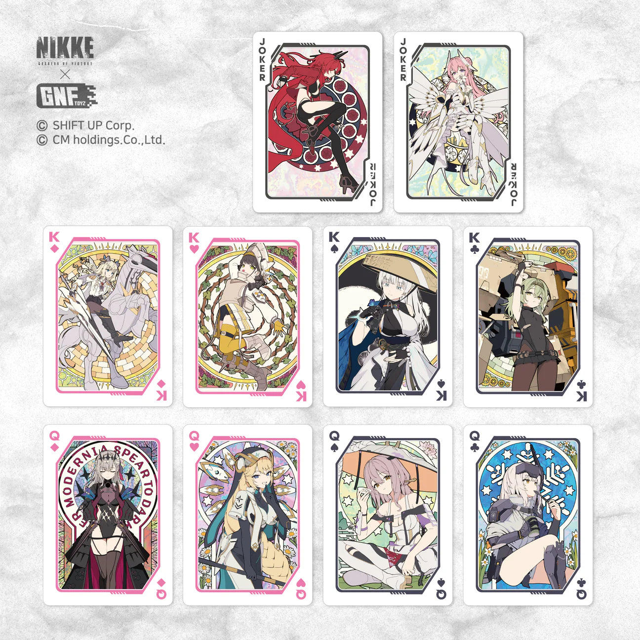 [Pre-order] Goddess of Victory: Nikke - Poker Cards GNF TOYZ