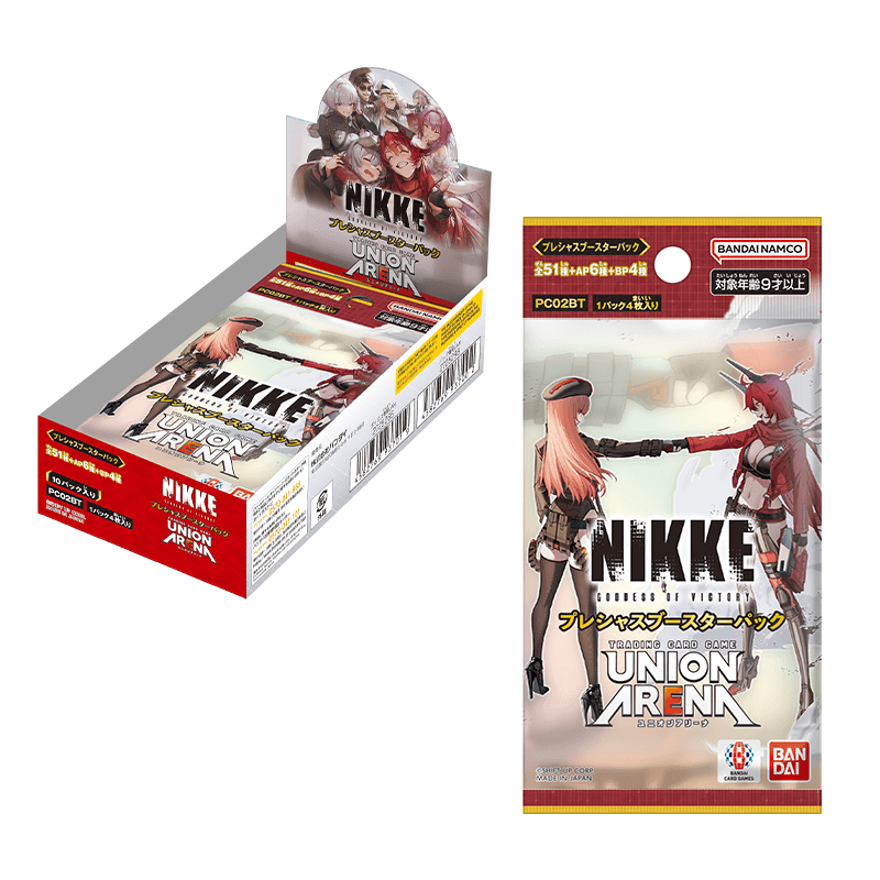 JAPANESE UNION ARENA PRECIOUS BOOSTER PACK GODDESS OF VICTORY: NIKKE [PC02BT]