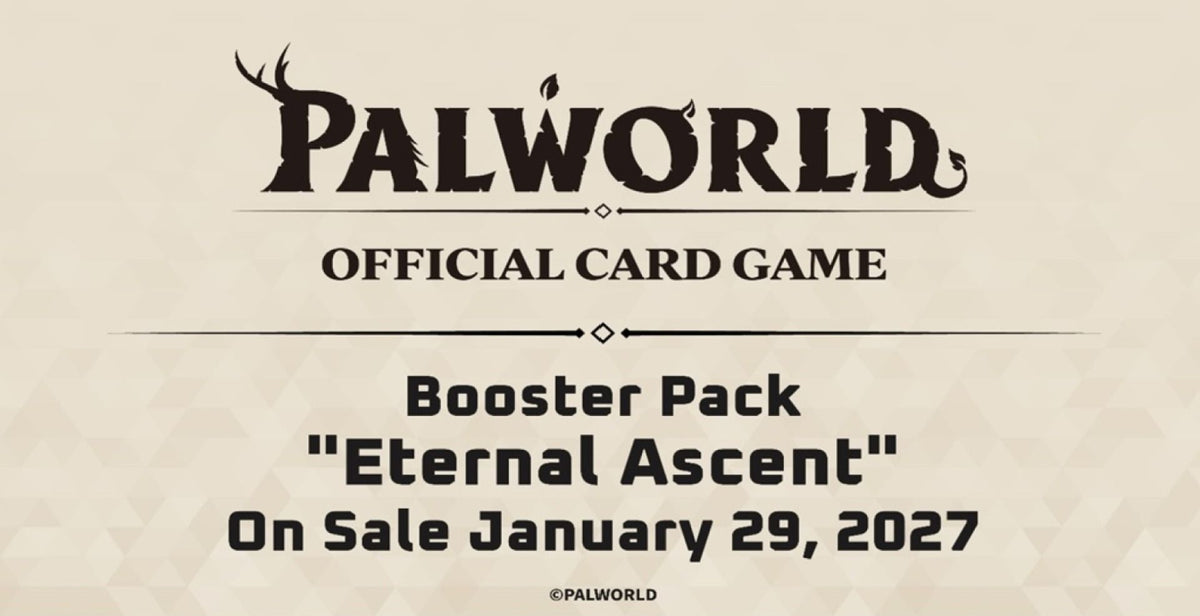 [Pre-order] Eternal Ascent Palworld OFFICIAL CARD GAME Booster Pack
